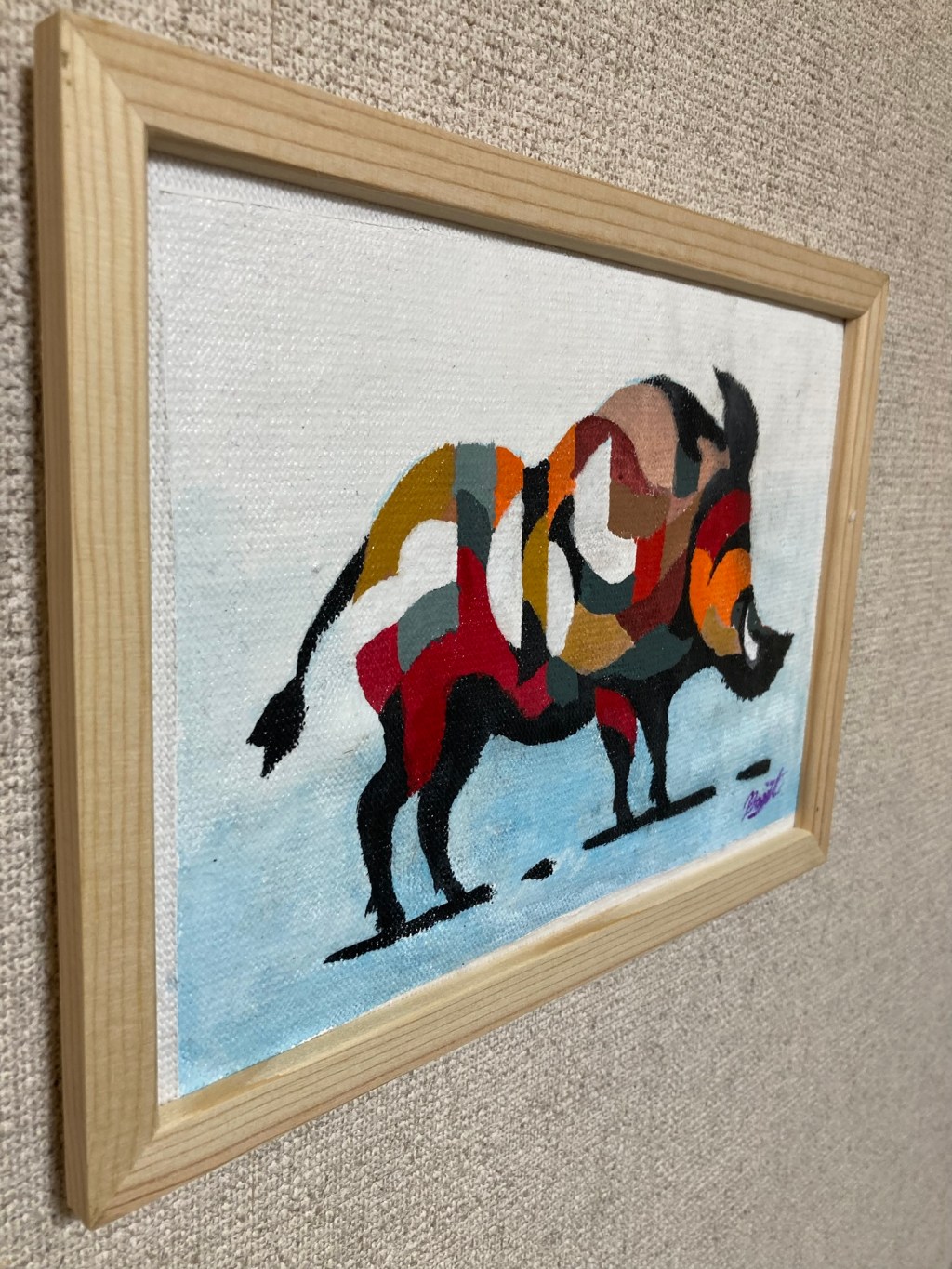 絵を描き始めた。